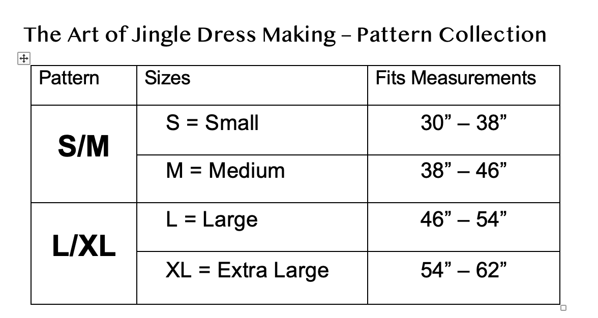 Jingle Dress Pattern